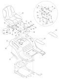 Page D Diagram and Parts List for 2007 Bolens Lawn Tractor