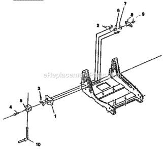 Page B Diagram and Parts List for  Craftsman Edger