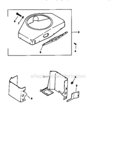 Page M Diagram and Parts List for  Craftsman Lawn Tractor