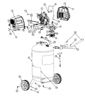 Part Location Diagram of E106633 Husky Switch Rocker