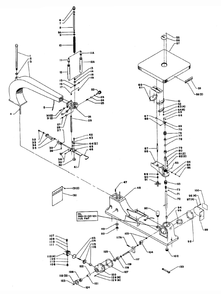Delta 40-409 Type-1 Diagram and Parts List for Type-1 Delta Saw