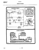 WIRING DIAGRAM Diagram and Parts List for  Electrolux Freezer