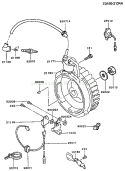 Page F Diagram and Parts List for AS04 Kawasaki Engine