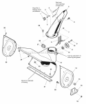 Auger Housing And Chute Group (985918) Diagram and Parts List for  Simplicity Snow Blower