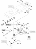 Transmission Group -Tuff Torque (987060 987061 2990917) Diagram and Parts List for  Simplicity Lawn Tractor