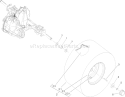 Wheel and Tire Component Assembly Diagram and Parts List for 230000001-230999999 - 2003 Toro Lawn Tractor