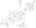Gear Assembly Transaxle No. 104-1760 Diagram and Parts List for 230000001-230999999 - 2003 Toro Lawn Tractor