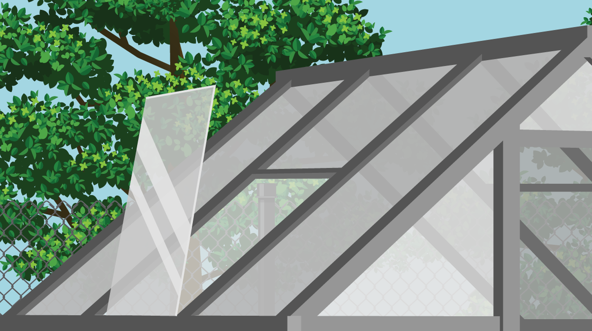 How to Replace Panels on a Harbor Freight Greenhouse