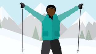Learn to Ski Fearlessly With Terrain-Based Learning