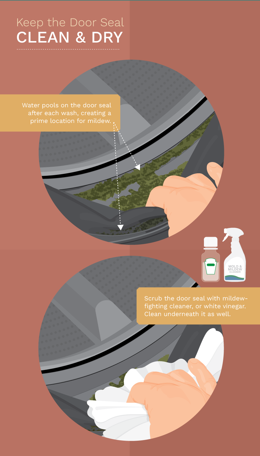 HOW TO CLEAN YOUR FRONT LOAD WASHING MACHINE