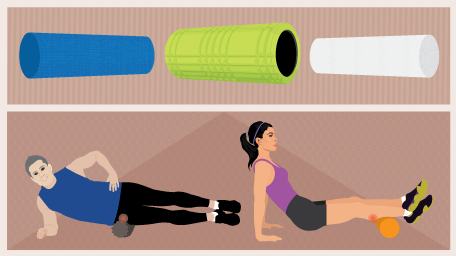 Pre-Run Foam Rolling Techniques for Runners with Desk Jobs