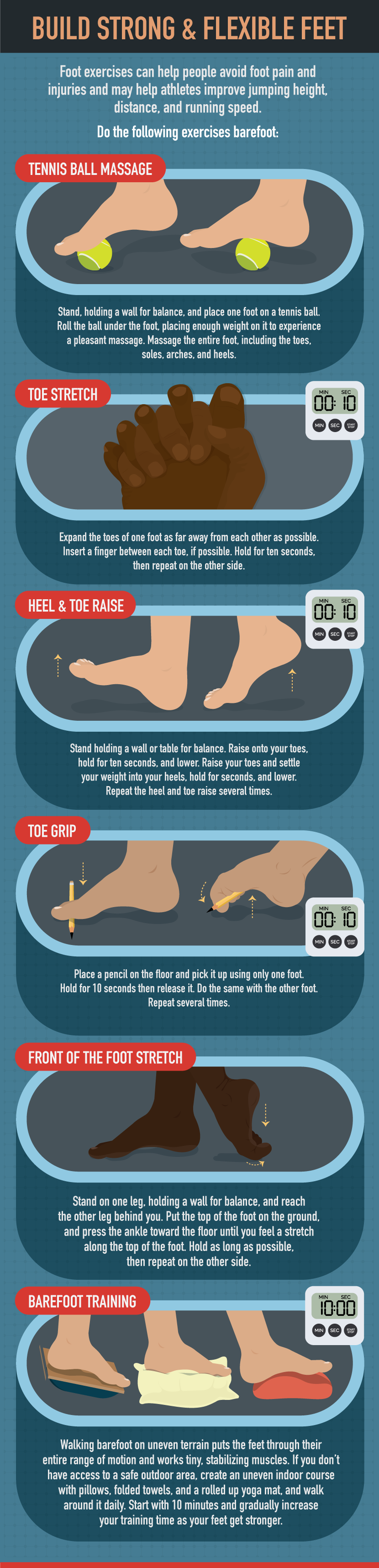 Top 12 Exercises & Stretches to Treat and Prevent Foot Pain - Feet