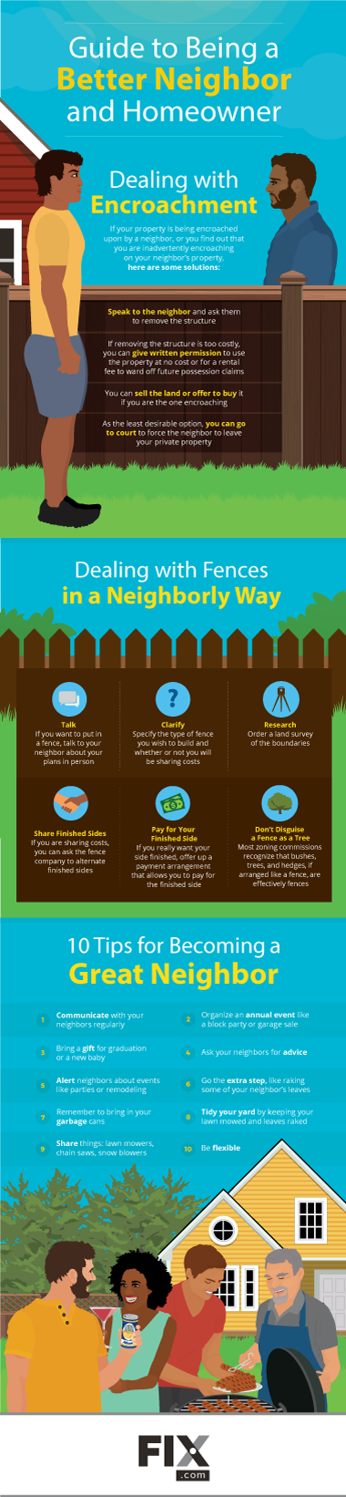 Six Tips to Be a Good Neighbor