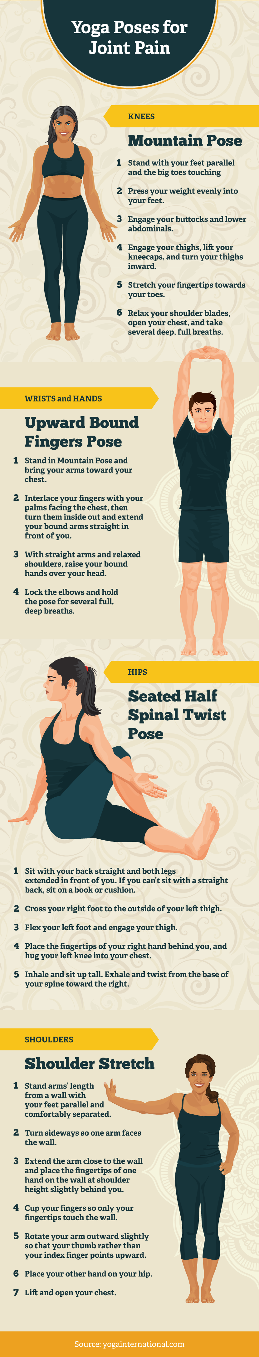 Yoga For Arthritis: 10 Asanas to Strengthen Your Knees