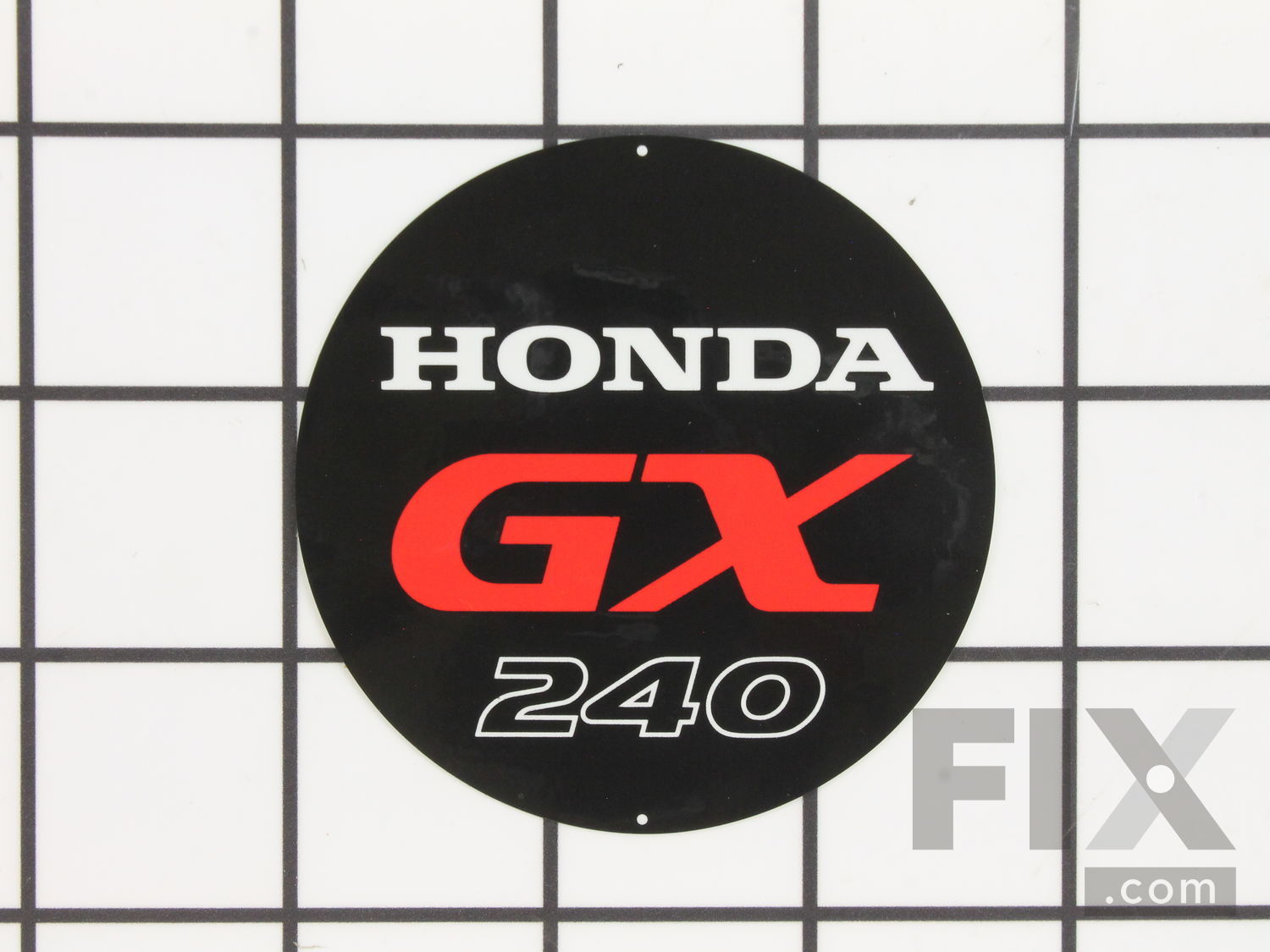 OEM Honda 87521-ZE2-W04 Emblem - Gx240 - Fix.com