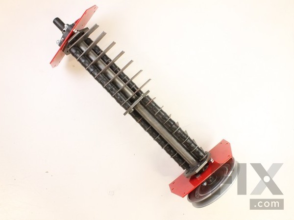 10021354-1-M-Classen-900003-Main Shaft Assembly Complete (with end plates, Bearings, pulley,