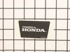 10033509-1-S-Homelite-941608002-Powered By Honda Label