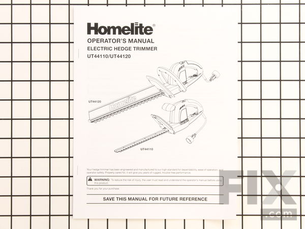 10037741-1-M-Homelite-987000229-Operator&#39;s Manual