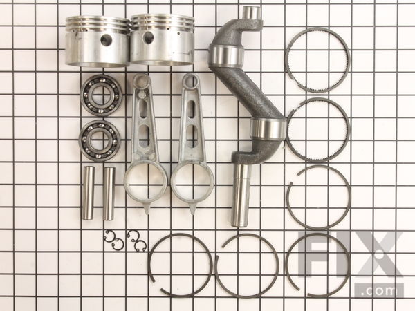 10053914-1-M-Campbell Hausfeld-VT040650AV-Crankshaft, Bearings, Rods, Pi