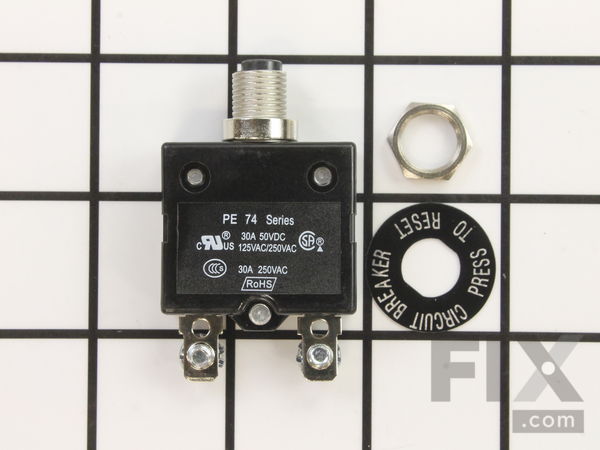10101509-1-M-Ridgid-780351012-30 Amp Circuit Breaker (120 Volts Ac)