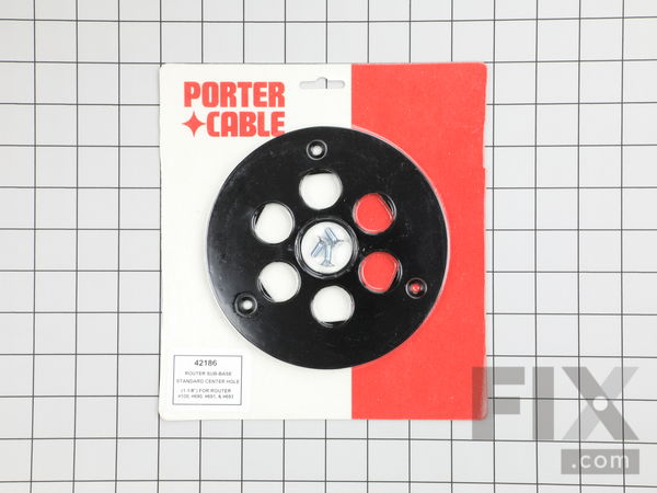 10106760-1-M-Porter Cable-42186-Router Sub Base-1-1/8"