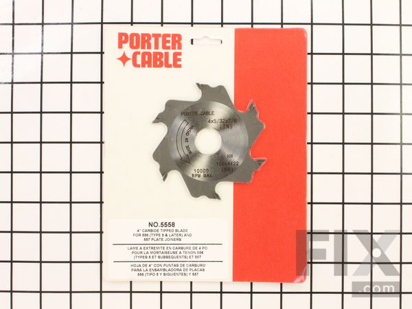 10108701-1-M-Porter Cable-5558-Joiner Blade (6 Tooth, 4 Inch)