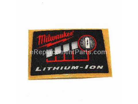 10119491-1-M-Milwaukee-10-20-4300-Front Fuel Gauge Label