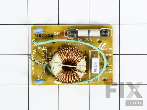 1016845-1-M-GE-WB02X11200        - NOISE FILTER Assembly