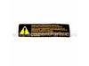 Warning Label – Part Number: 618279-00