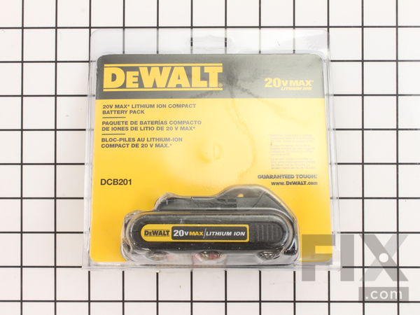 10186787-1-M-DeWALT-DCB201-20V Li-Ion 1.5 Ah Power Tool Battery