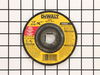10186825-2-S-DeWALT-DW4514-Grinding Wheel - 4-1/2" Diameter, 1/4" Thick, 7/8" Arbor