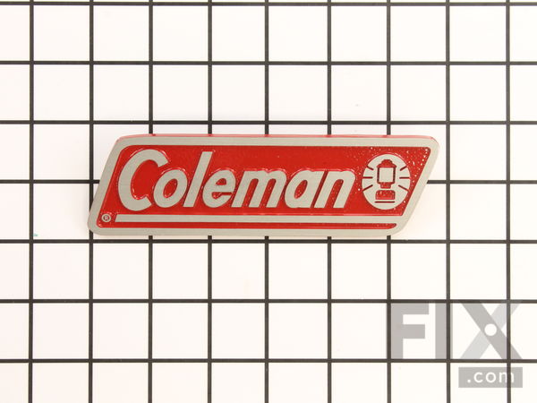 10240828-1-M-Coleman-10030-4541-Nameplate W/Hwr For All Grills