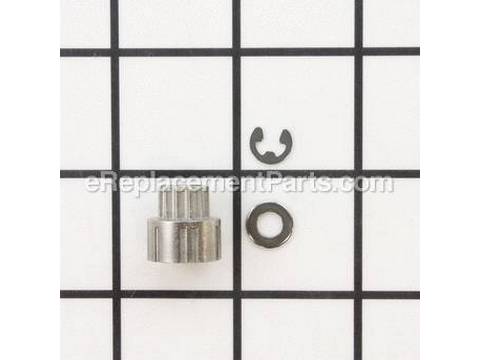 10271494-1-M-Bissell-B-203-6820-Gear, Washer, E-Ring-For Brush Motor