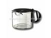 10276100-1-S-Braun-67050729-12 cup Coffeemaker Glass Carafe with Lid, Black