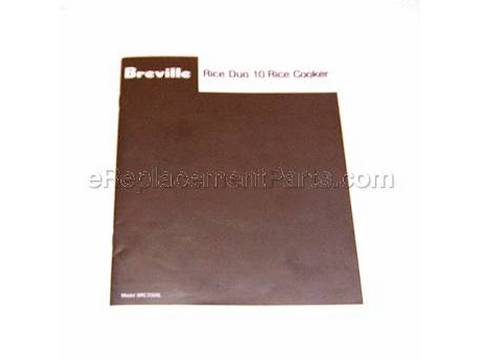 10278932-1-M-Breville-BRC350XL/70-Instruction Book