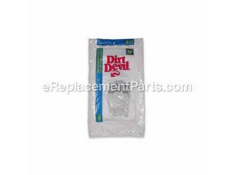 10334698-1-M-Dirt Devil-RO-920047-Type U Bag / 3 Pack