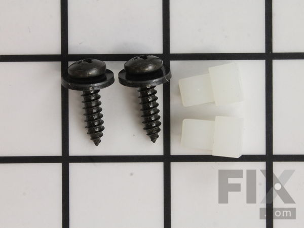 10511278-1-M-Weber-668-Control Panel Plugs With Screws, 1/4&#34;