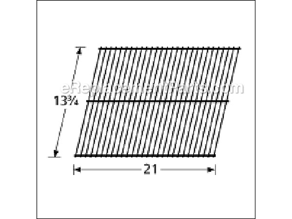 10518685-1-M-Aftermarket-40701-Chrome Steel Wire Cooking Grid