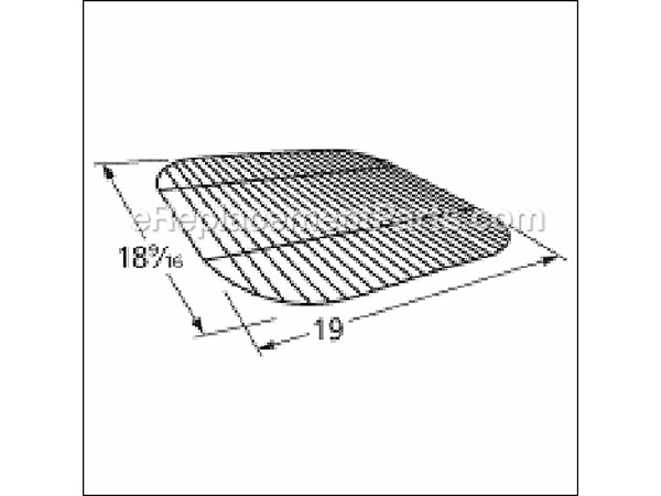 10518692-1-M-Aftermarket-44281-Chrome Steel Wire Cooking Grid