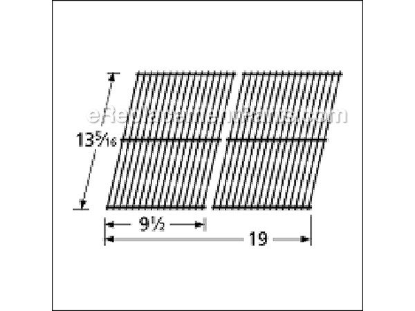 10518698-1-M-Aftermarket-50402-Porcelain Steel Wire Cooking Grid