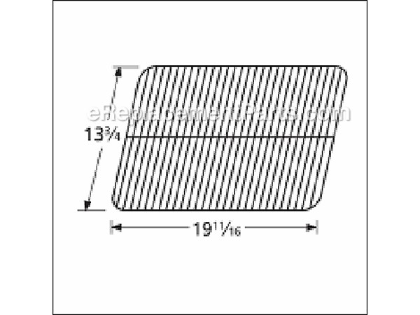 10518707-1-M-Aftermarket-52081-Porcelain Steel Wire Cooking Grid