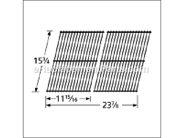 10518721-1-M-Aftermarket-54002-Stainless Steel Wire Cooking Grid