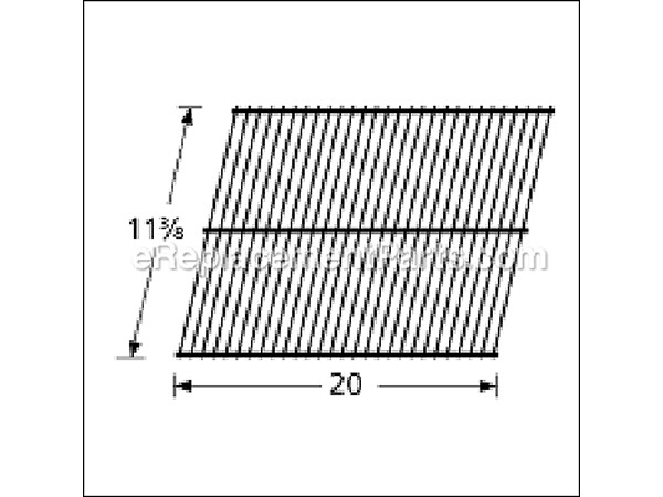 10518722-1-M-Aftermarket-54101-Porcelain Steel Wire Cooking Grid