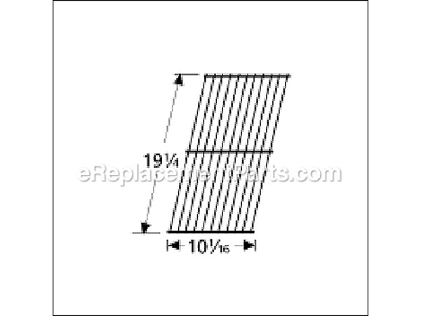 10518740-1-M-Aftermarket-59151-Porcelain Steel Wire Cooking Grid