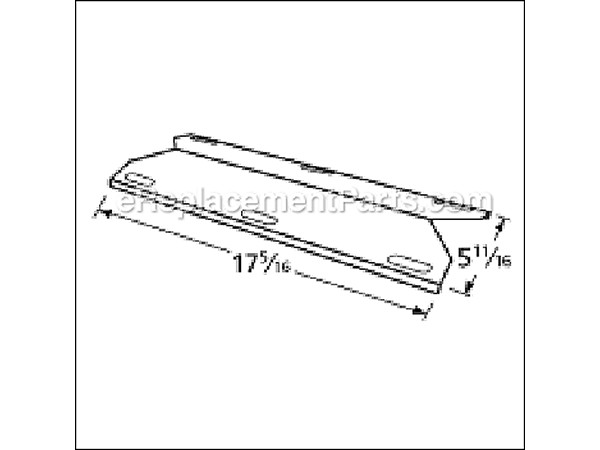10518801-1-M-Aftermarket-92341-Stainless Steel Heat Plate