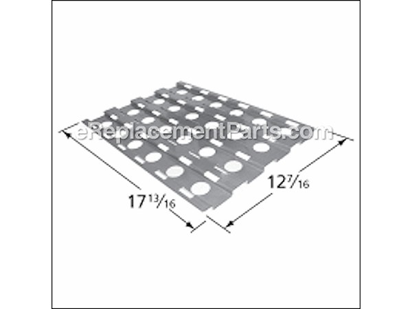 10518804-1-M-Aftermarket-92531-Stainless Steel Heat Plate