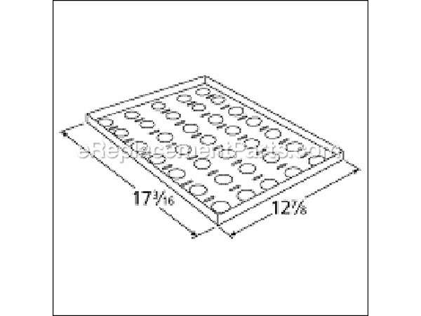 10518805-1-M-Aftermarket-92541-Stainless Steel Heat Plate