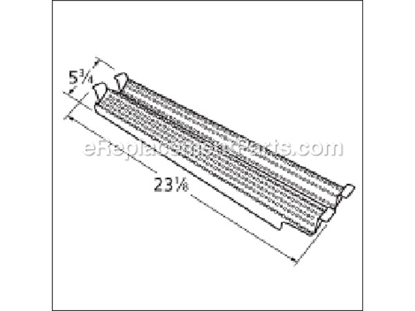 10518816-1-M-Aftermarket-94081-Stainless Steel Heat Plate