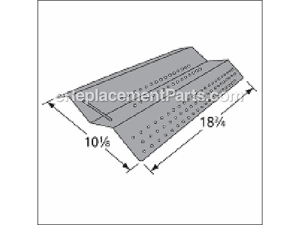 10518842-1-M-Aftermarket-99051-Porcelain Steel Heat Plate