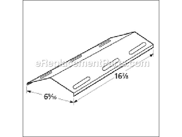 10518845-1-M-Aftermarket-99341-Stainless Steel Heat Plate